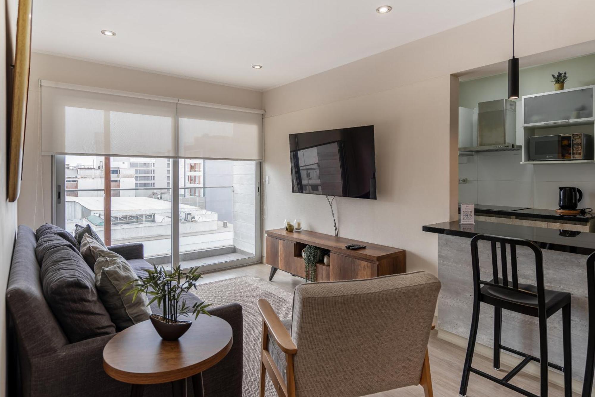 Modern 1Br Loft Close To The Seawalk Of Miraflores Lima Kültér fotó