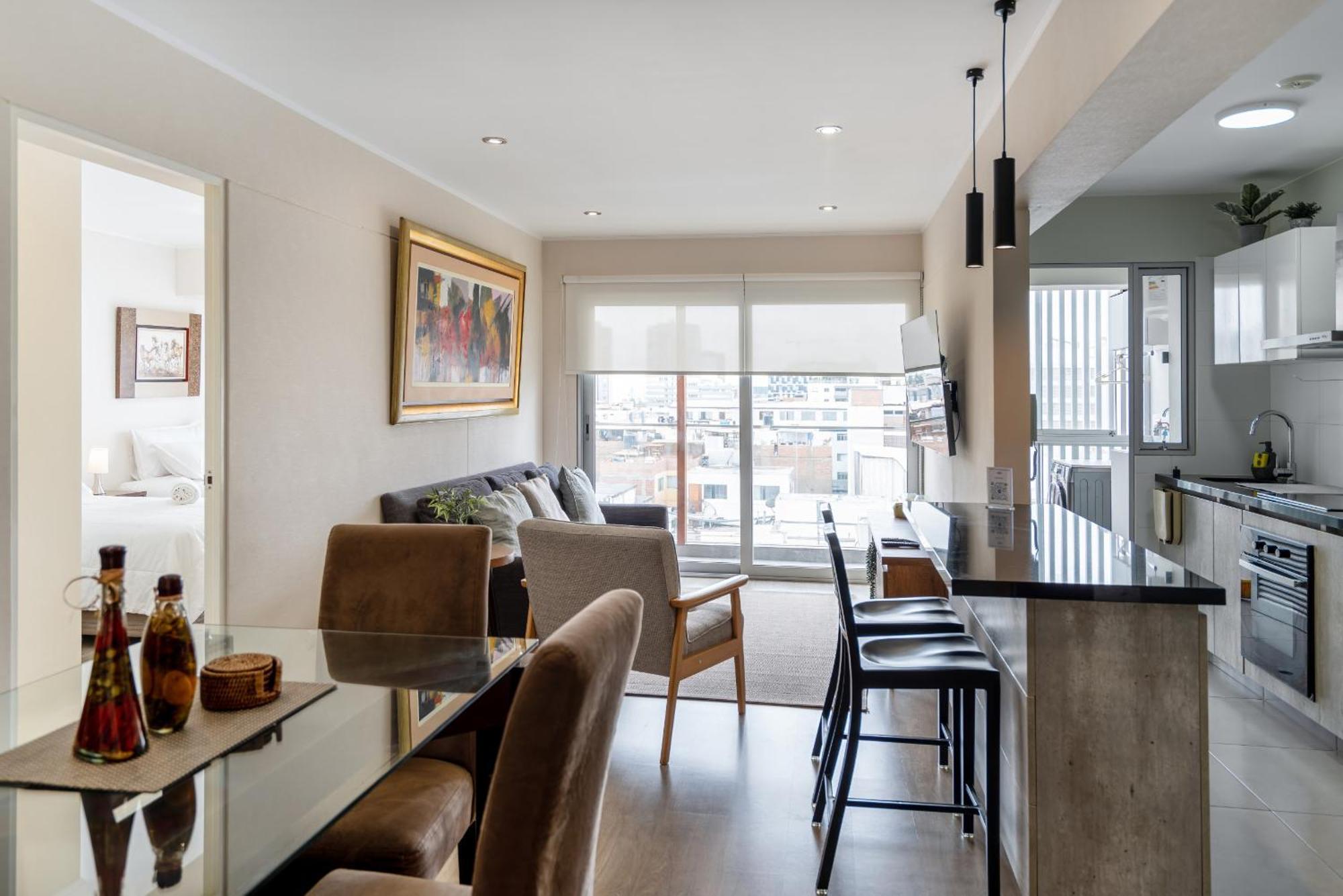 Modern 1Br Loft Close To The Seawalk Of Miraflores Lima Kültér fotó