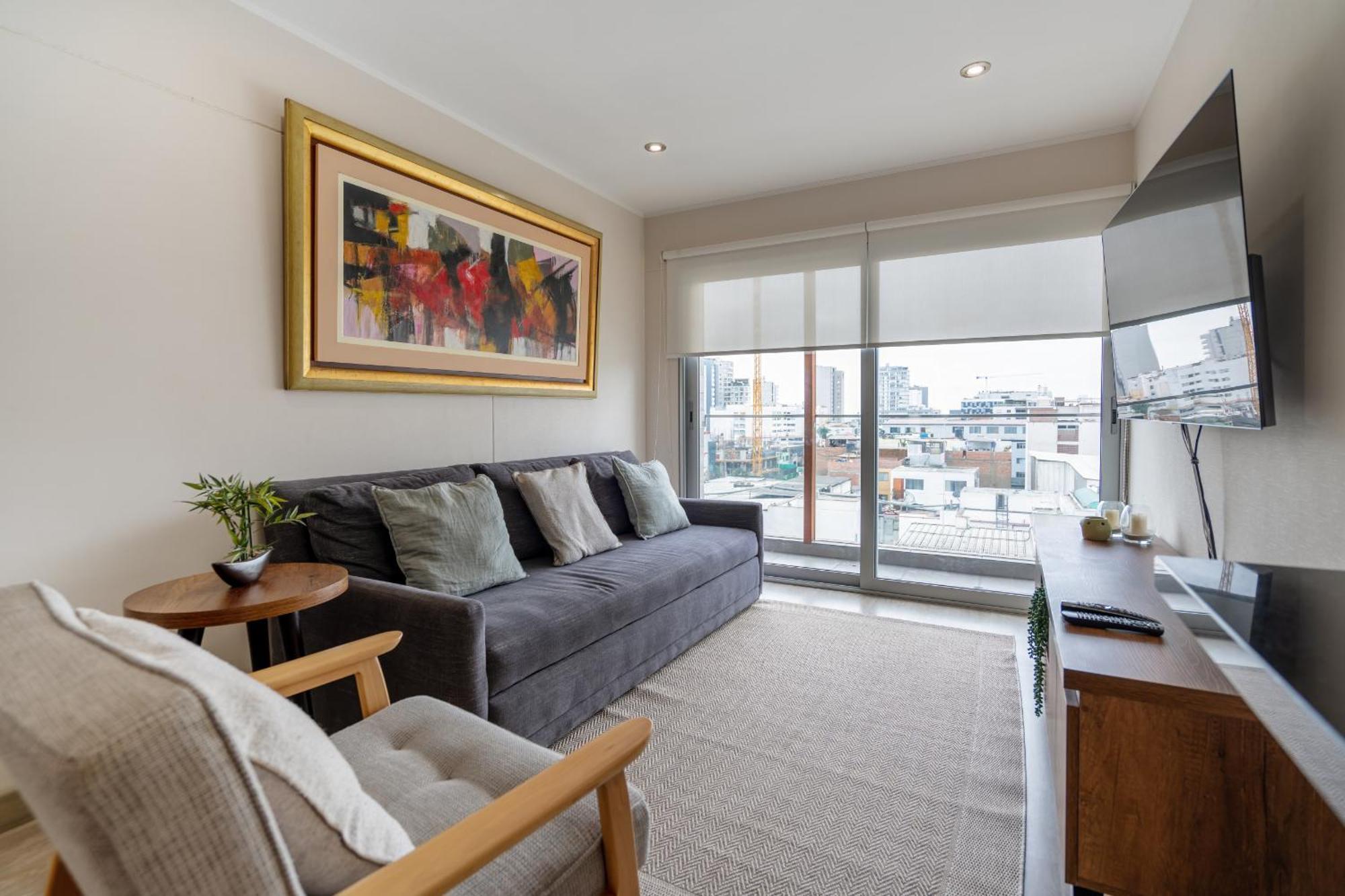 Modern 1Br Loft Close To The Seawalk Of Miraflores Lima Kültér fotó